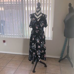 Torrid Floral Wrap Dress
